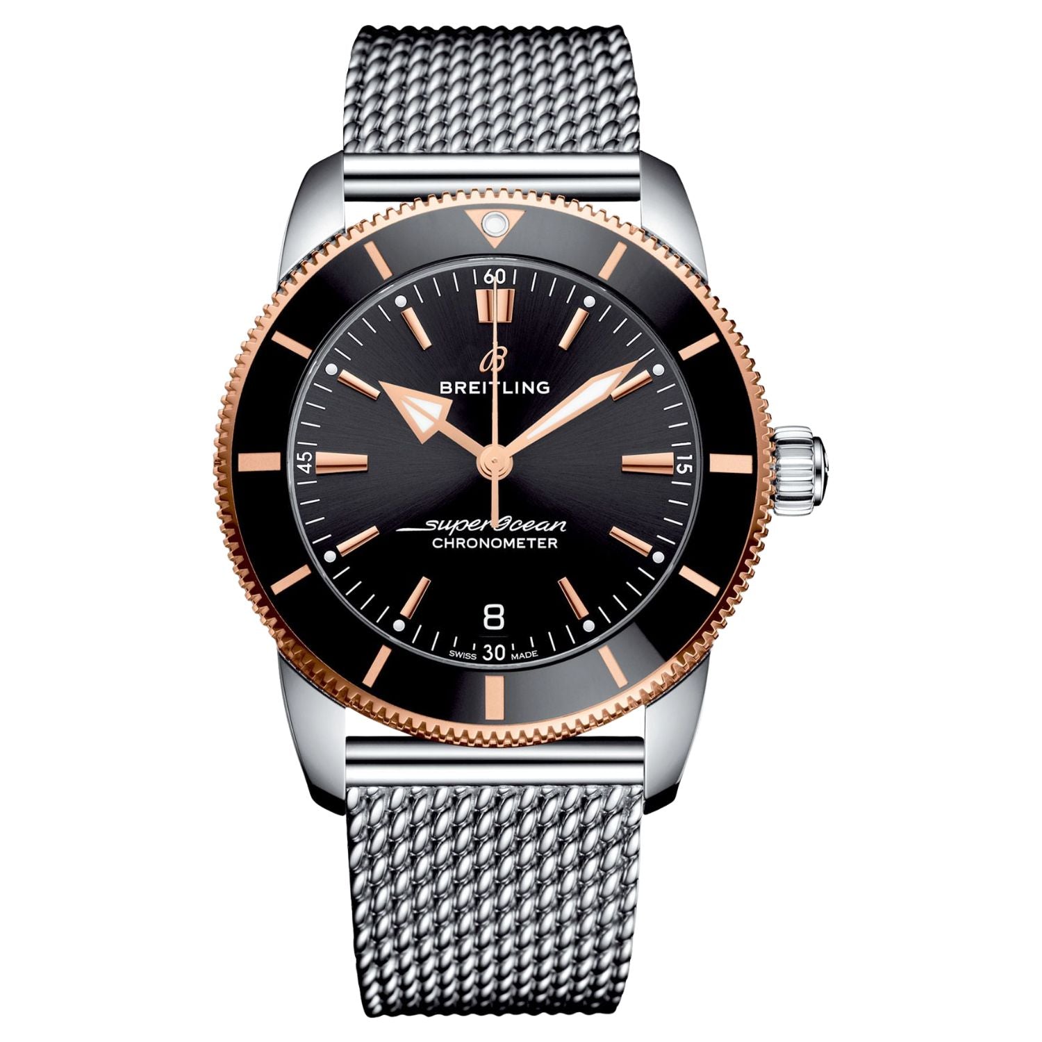 Breitling Men's Super ocean Black Dial Watch - UB2010121B1A1