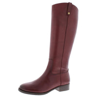 INC Womens Fawne Leather Knee-High Riding Boots 6 Medium Merlot