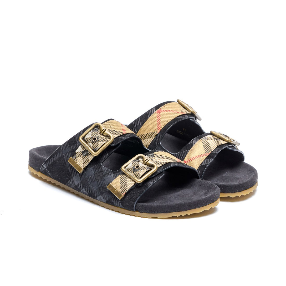Burberry Men Urchin Check Sandals