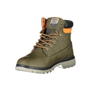 U.S. POLO ASSN. Elegant Lace-Up High Boots with Contrast Men's Details