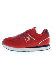 U.S. POLO ASSN. U.S. Polo Pink Lace-Up Sports Men's Sneakers
