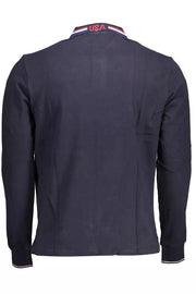 U.S. POLO ASSN. Classic Long-Sleeved Polo - Contrasting Men's Accents