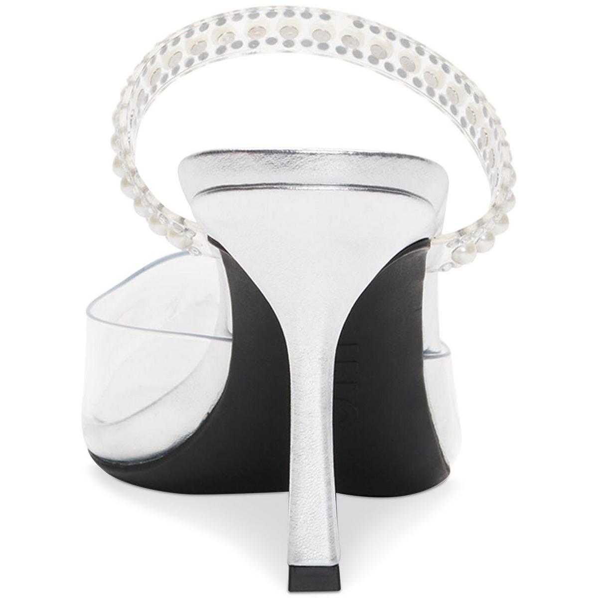 Cindy Womens Embellished Slip-on Mules