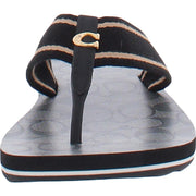 Zoe Webbed Womens Thong Slip On Flip-Flops