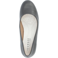 Luu Womens Cushioned Footbed Closed Toe Dress Heels