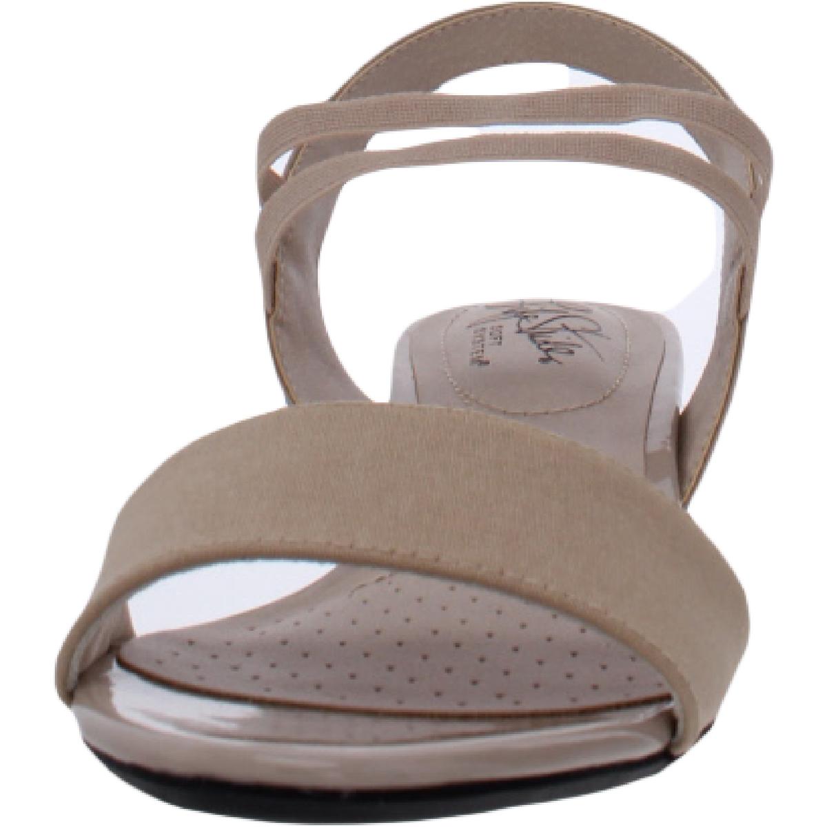 Yolo Womens Strapp Ankle Strap Wedge Sandals