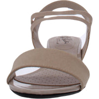 Yolo Womens Strapp Ankle Strap Wedge Sandals
