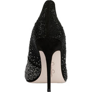 Wayva Womens Rhinestone Pointed Toe Heels