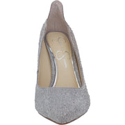 Wayva Womens Rhinestone Pointed Toe Heels