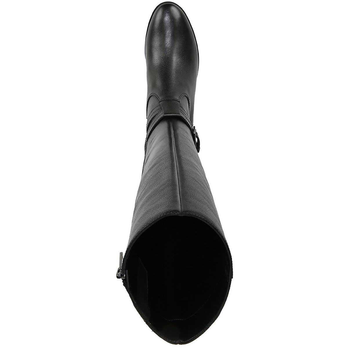 Rory Womens Wide Calf Leather Knee-High Boots