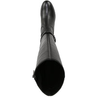 Rory Womens Wide Calf Leather Knee-High Boots