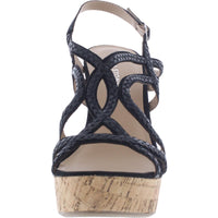 Nadiya Womens Woven Dress Sandals