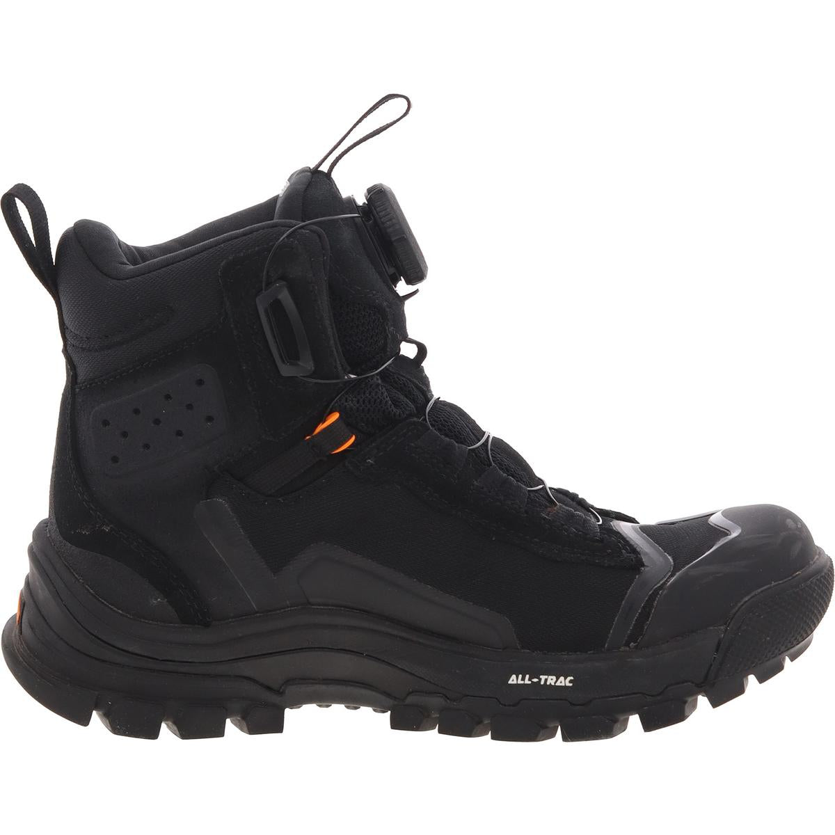 Mens Laceless Hiking Boots