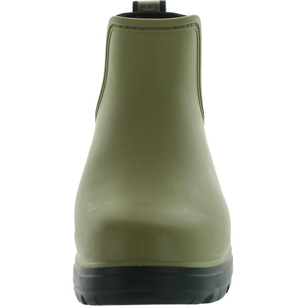 Droplet Womens Pull On Outdoors Rain Boots