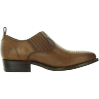 Billy Womens Leather Embroidered Shooties