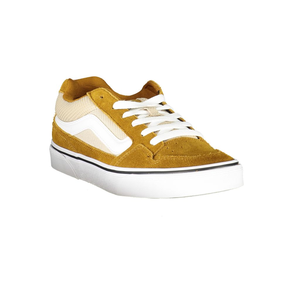Vans Yellow Polyester Men's Sneaker