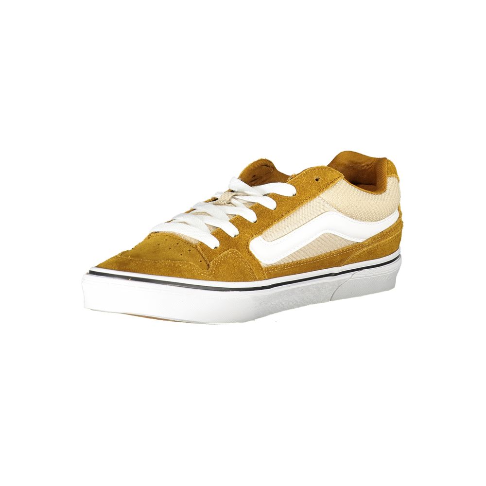Vans Yellow Polyester Men's Sneaker
