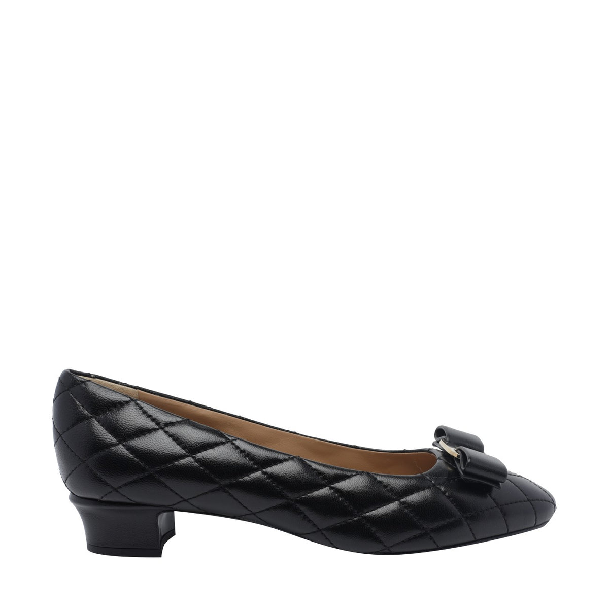 Ferragamo Ferragamo Women Vara 2.0 Quilted Pumps