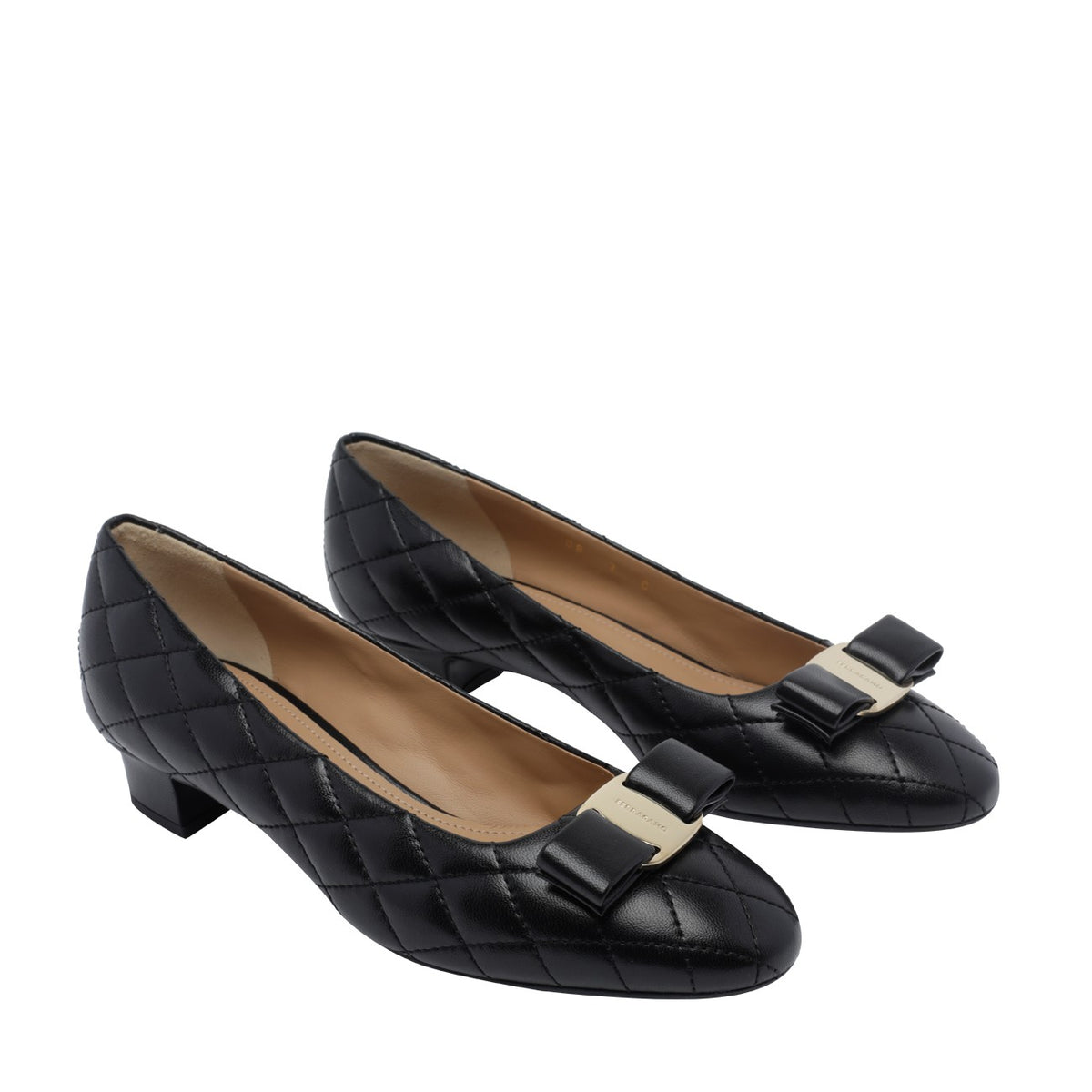 Ferragamo Ferragamo Women Vara 2.0 Quilted Pumps
