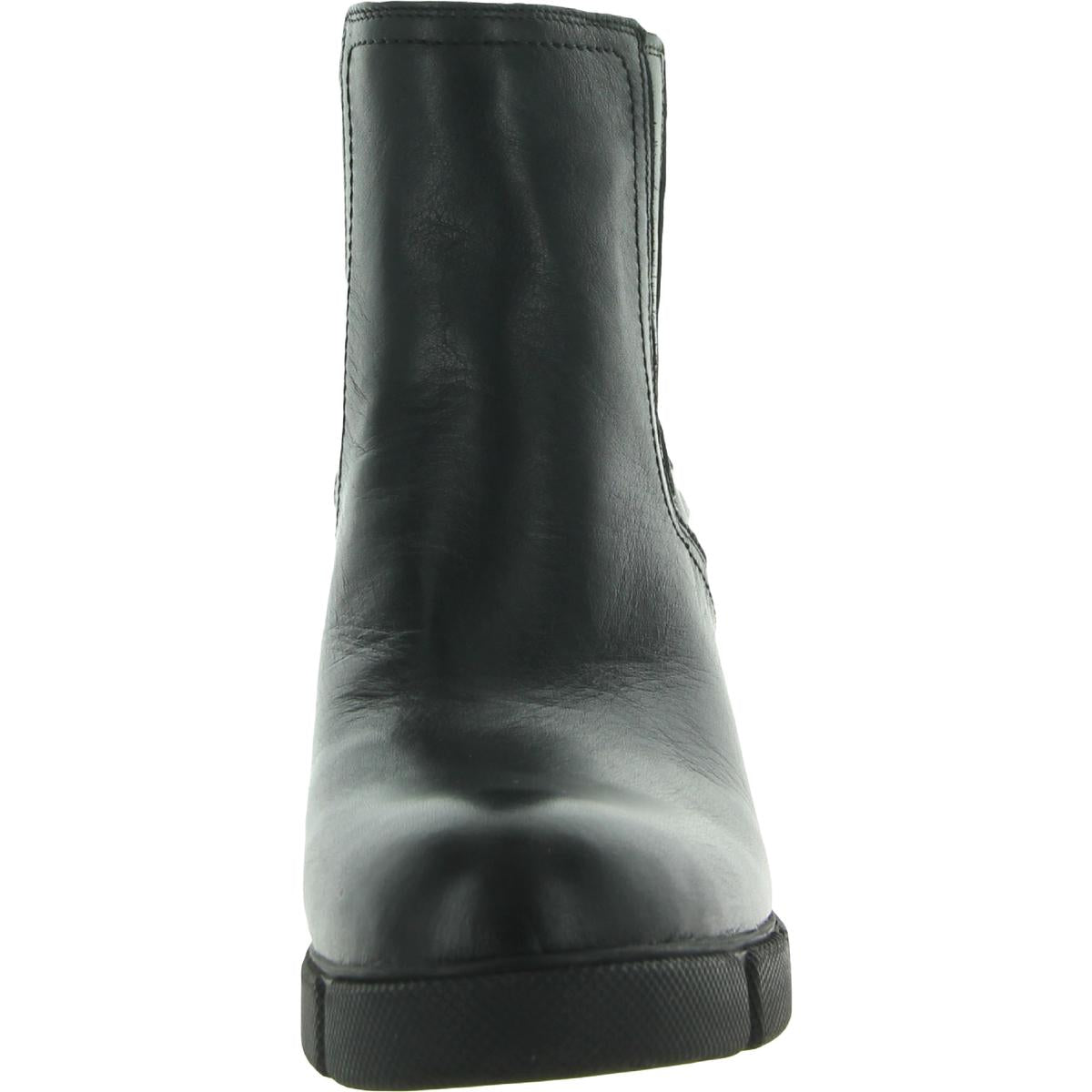 Mindy Womens Waterproof Leather Chelsea Boots