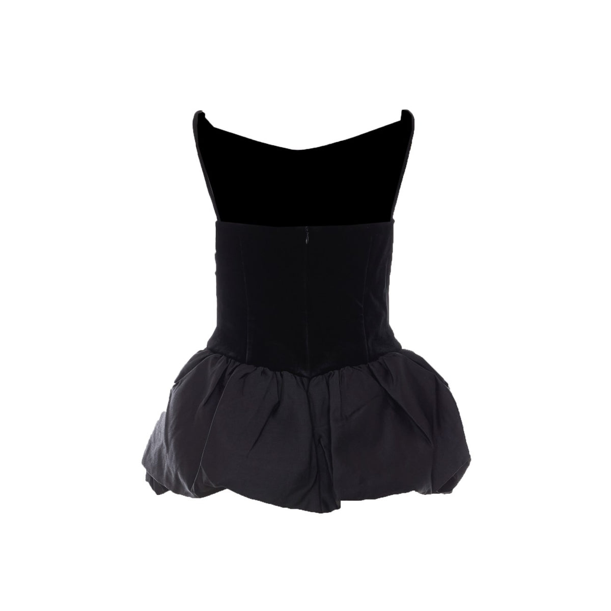 Self Portrait Women Velvet Bubble Top