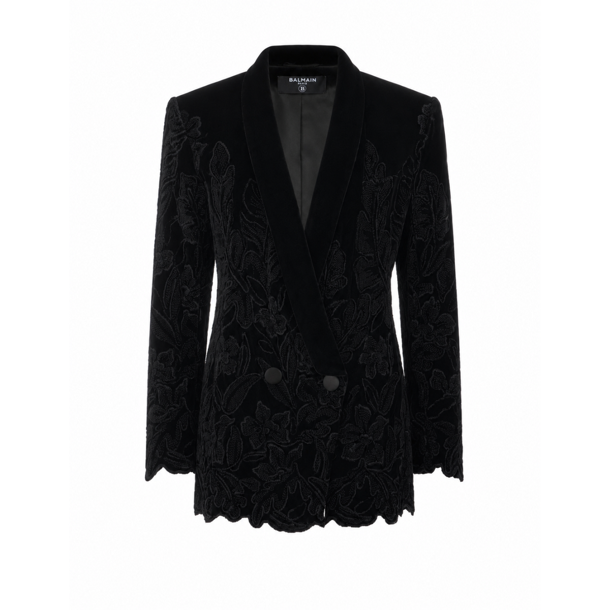 Balmain Balmain Women Velvet Embroidered Jacket