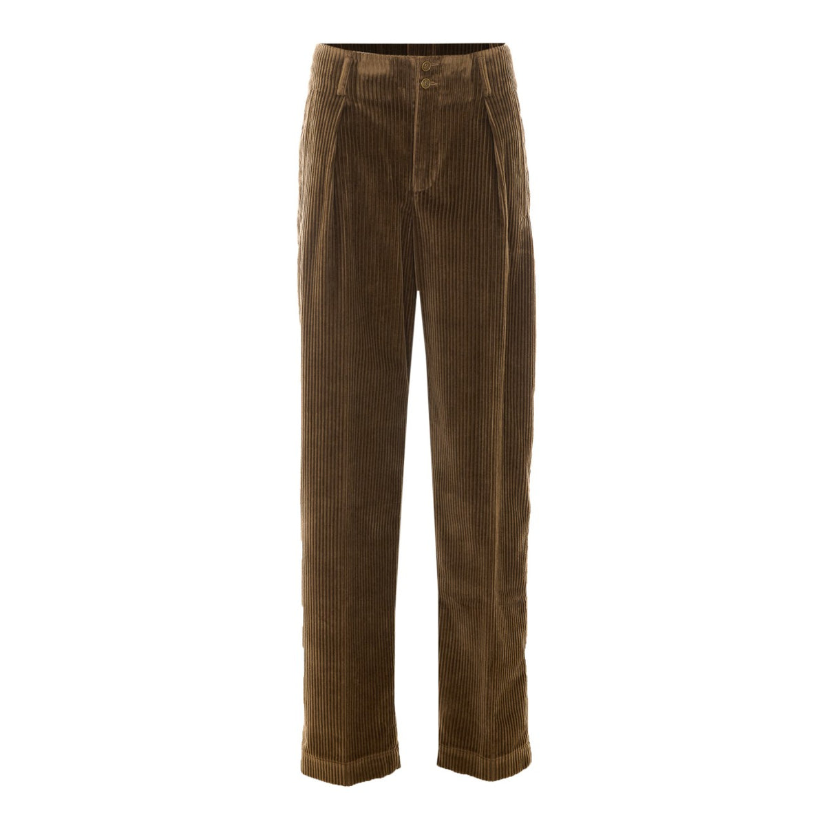 Etro Etro Women Velvet Pants With Pegaso Buttons