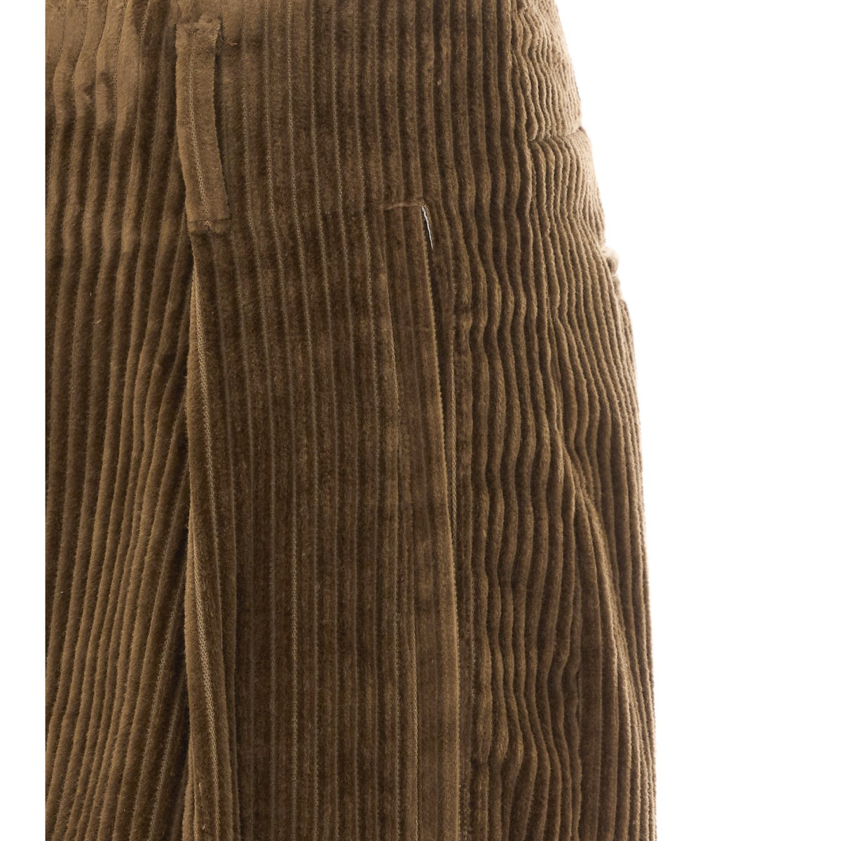 Etro Etro Women Velvet Pants With Pegaso Buttons