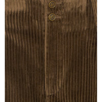Etro Etro Women Velvet Pants With Pegaso Buttons
