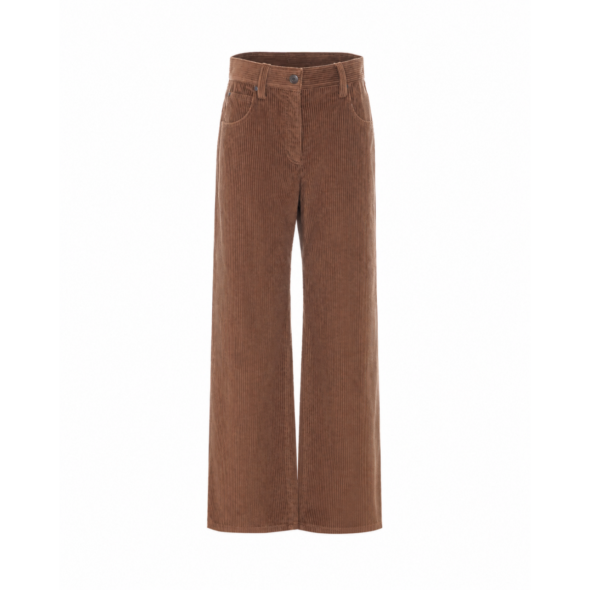 Brunello Cucinelli Brunello Cucinelli Women Velvet Straight Pants With Monile