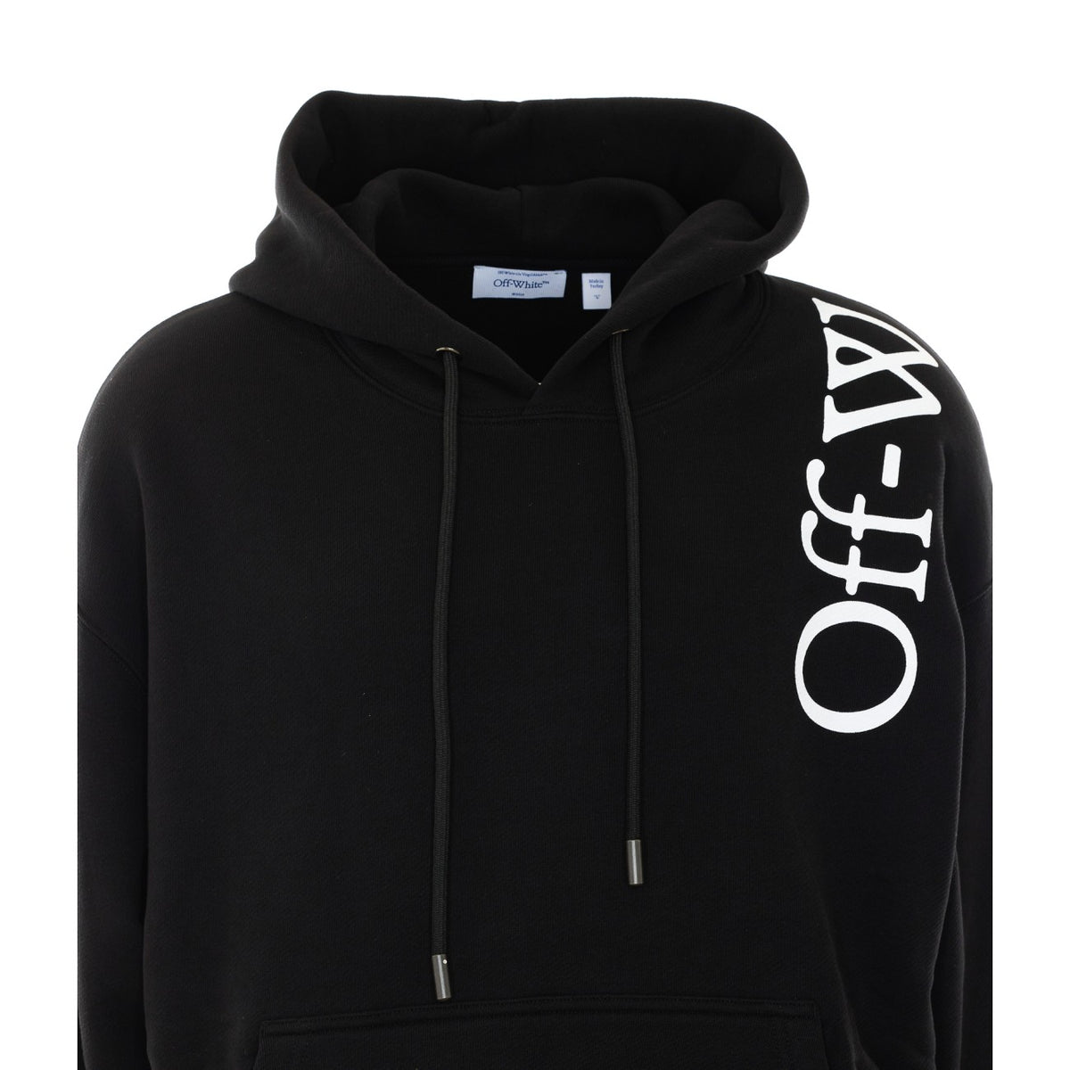 Off White Men Vertical Bookish Skate Hoodie