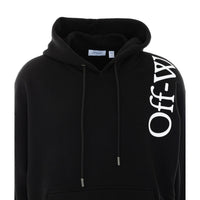 Off White Men Vertical Bookish Skate Hoodie
