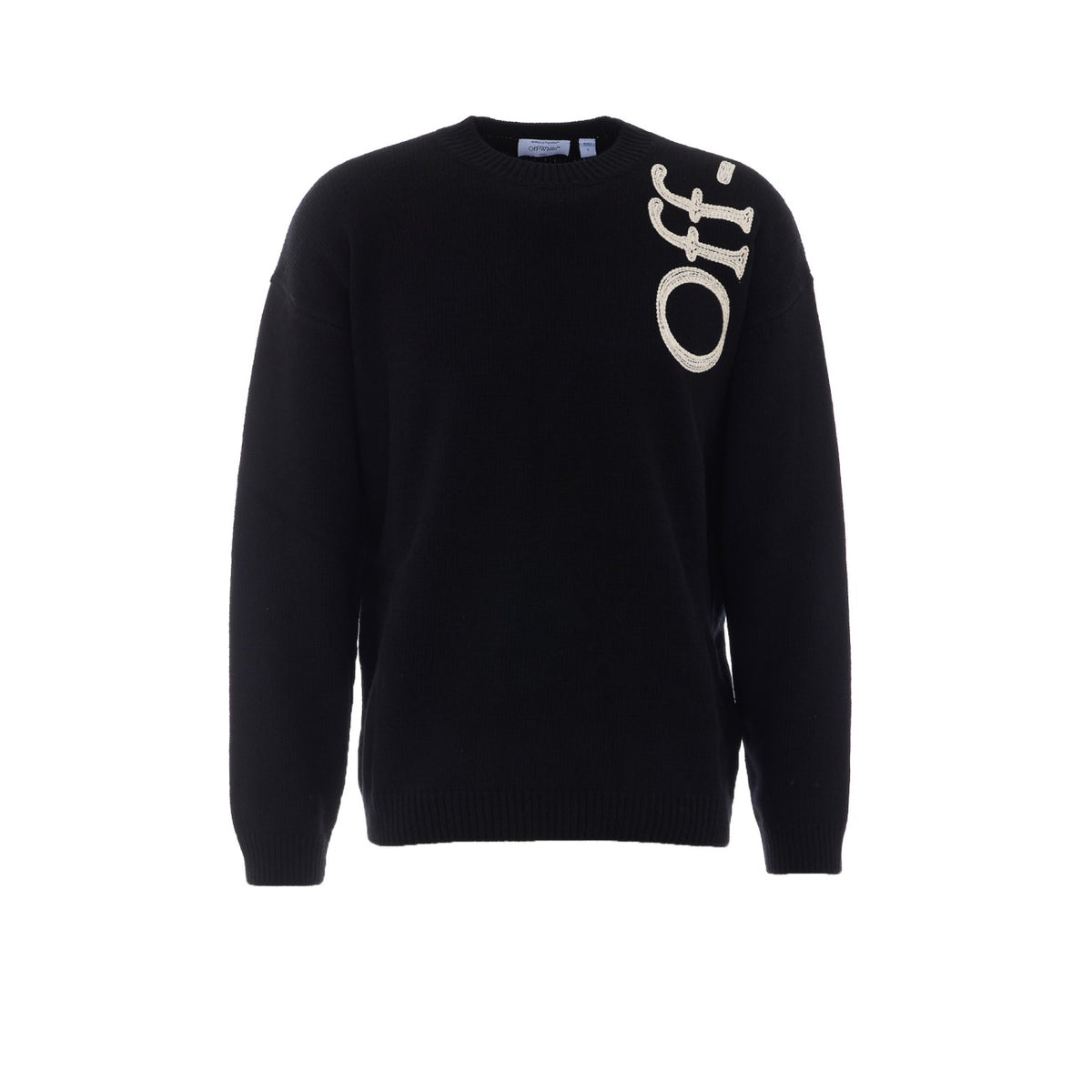 Off White Off White Men Vertical Bookish Sweater