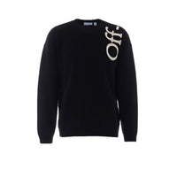 Off White Off White Men Vertical Bookish Sweater
