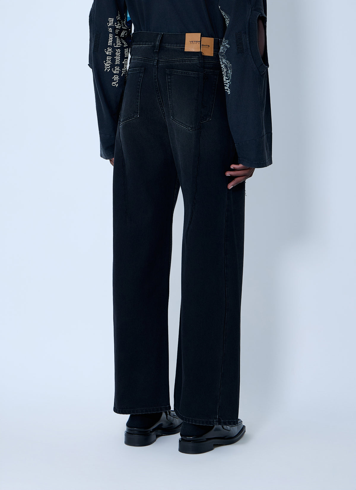Vetements Men Reconstructed Jeans