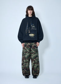 Vetements Men Paris Tourist Zip Up Hoodie