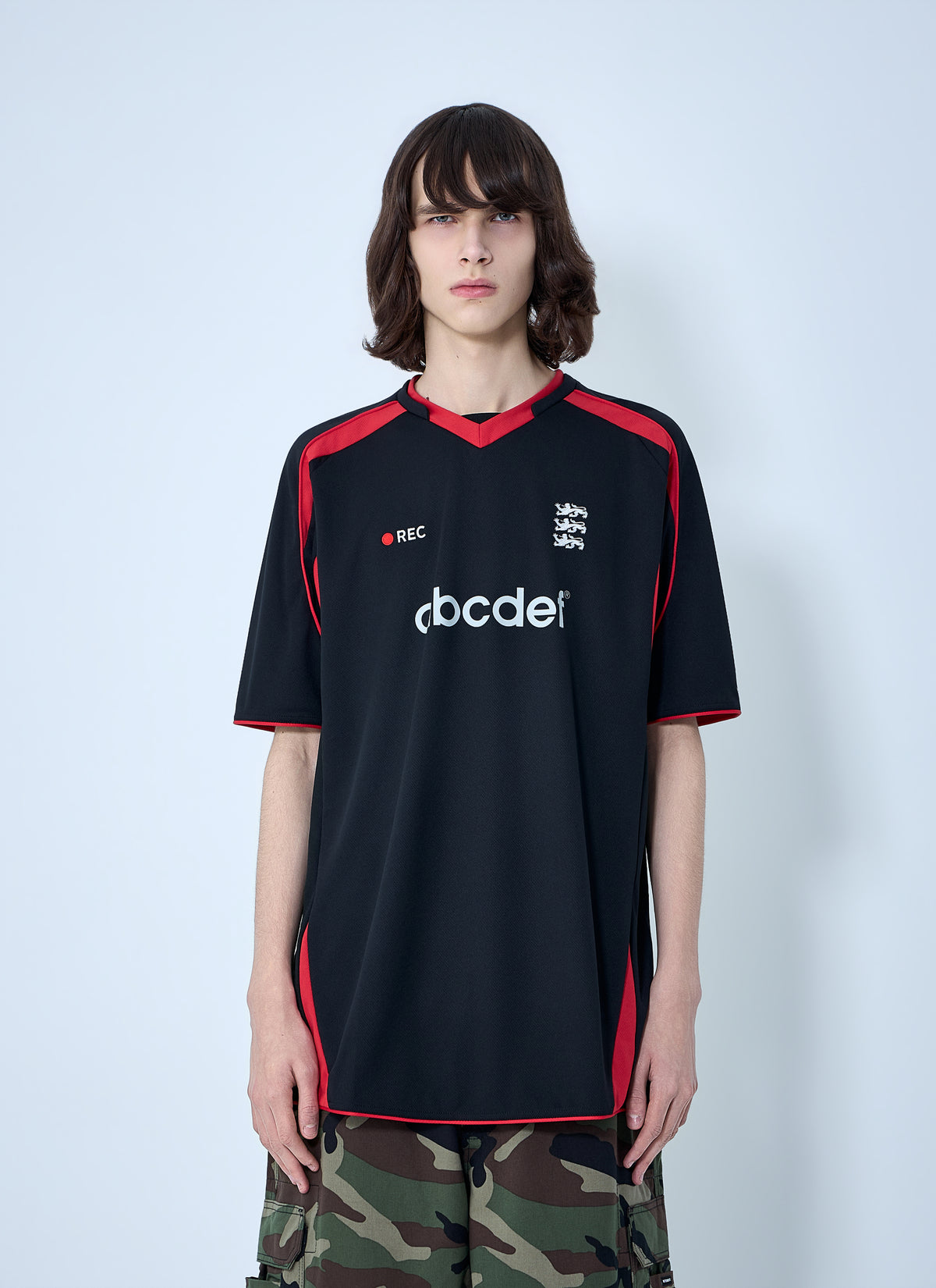 Vetements Men Alphabet Football Jersey T-Shirt
