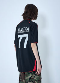 Vetements Men Alphabet Football Jersey T-Shirt