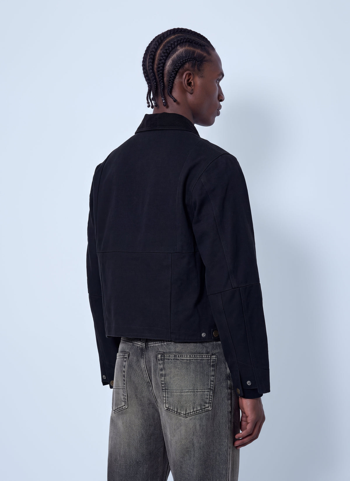 Vetements Men Cut-Up Workwear Jacket