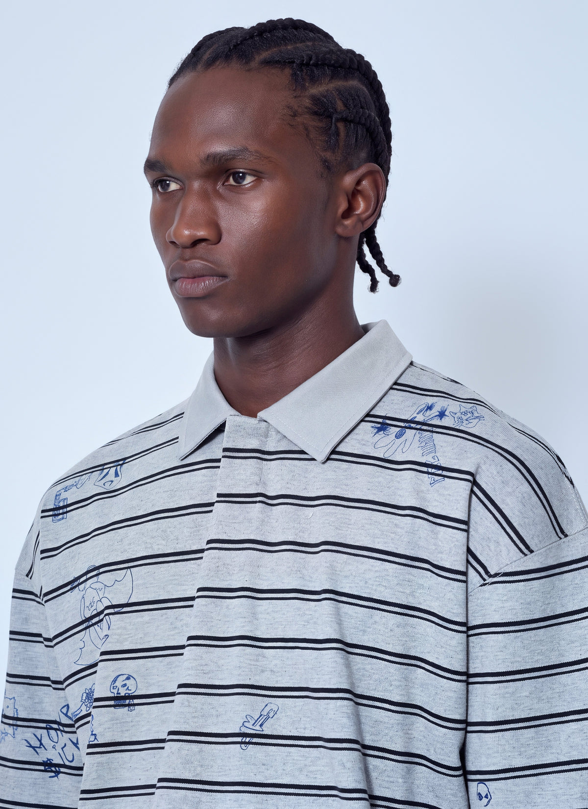 Vetements Men Scribbled Polo