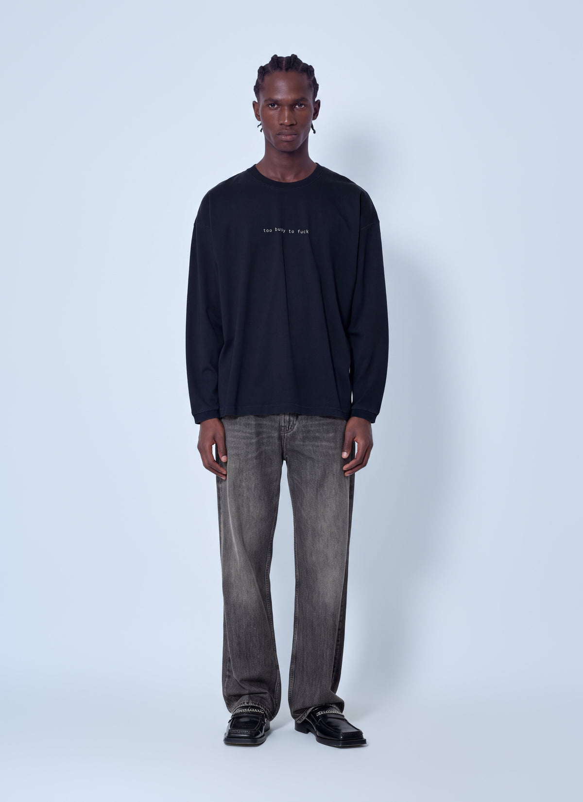 Vetements Men Too Busy To Fuck Longsleeve