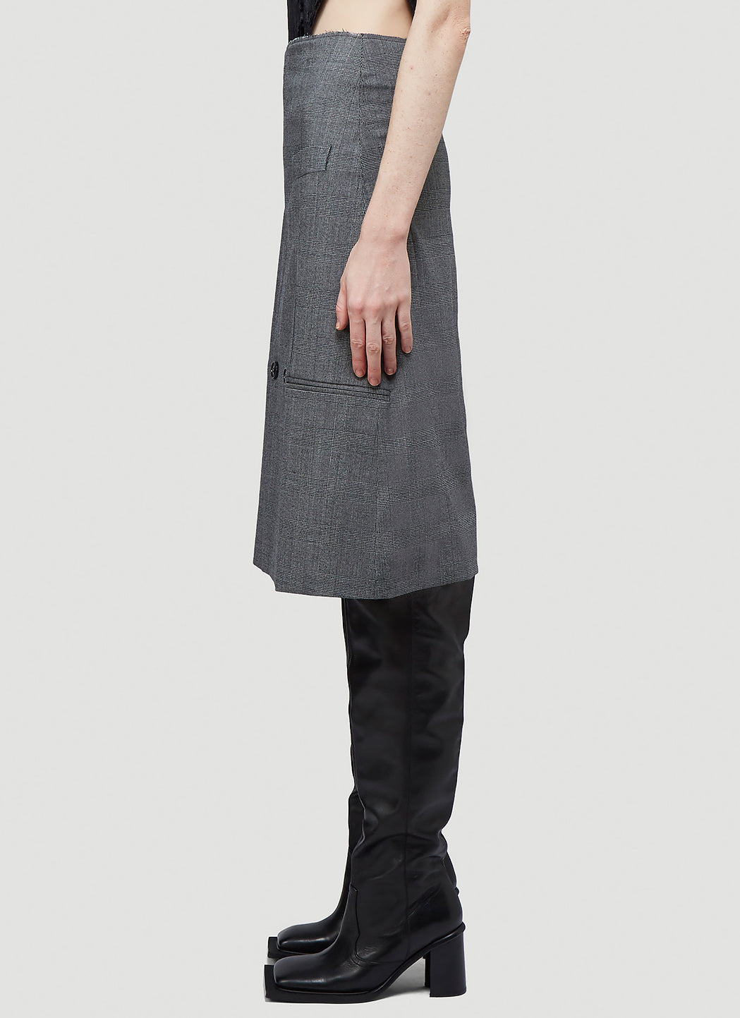 Vetements Women Tailored Pencil Skirt