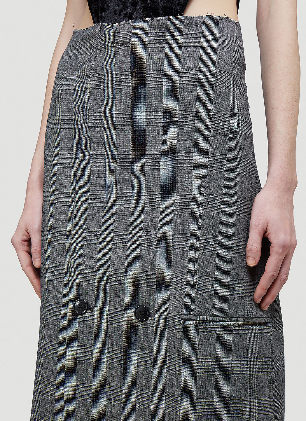 Vetements Women Tailored Pencil Skirt