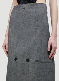 Vetements Women Tailored Pencil Skirt