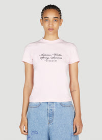 VETEMENTS Vetements Women Four Seasons T-Shirt