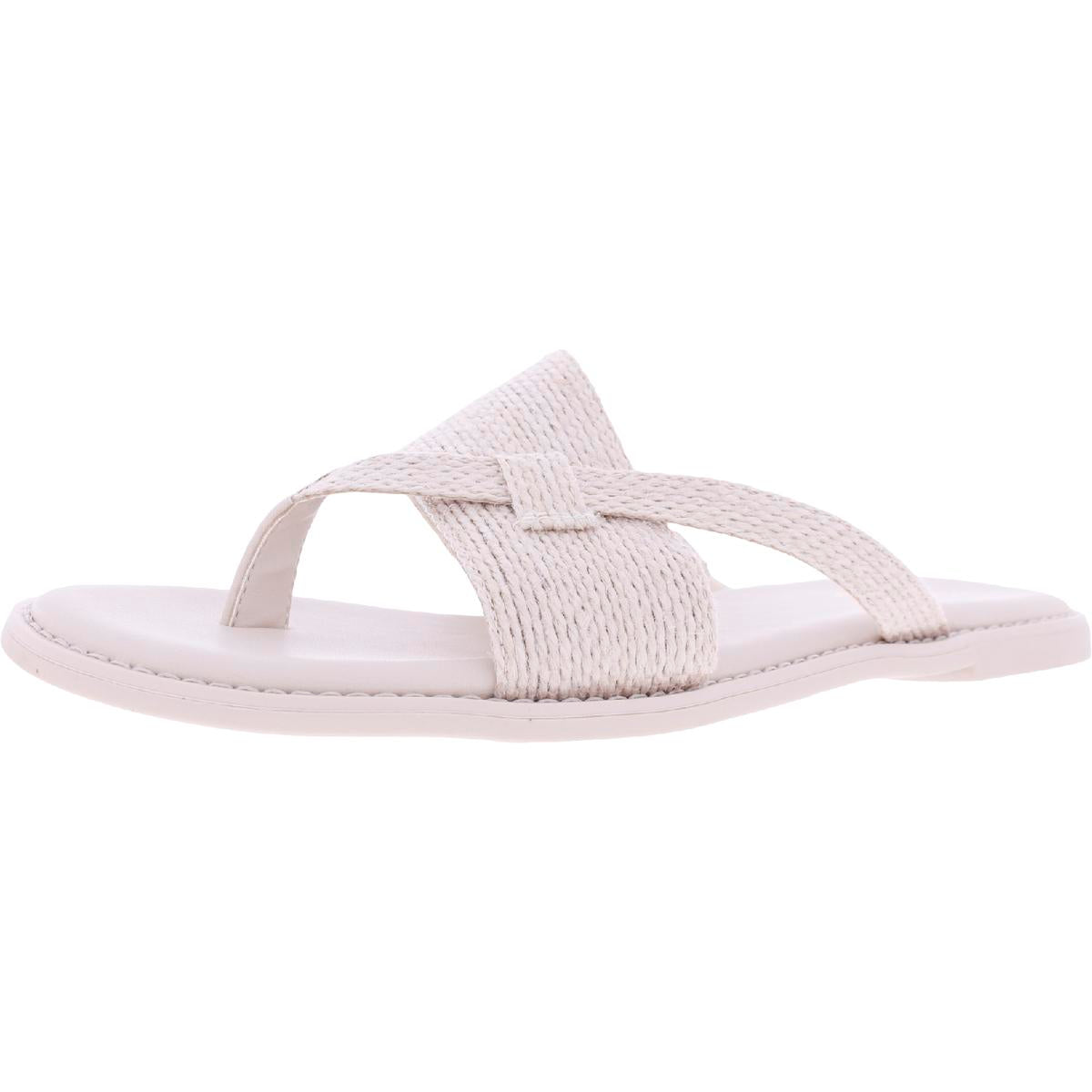 Jenice 2 Womens Woven Open Toe Slide Sandals