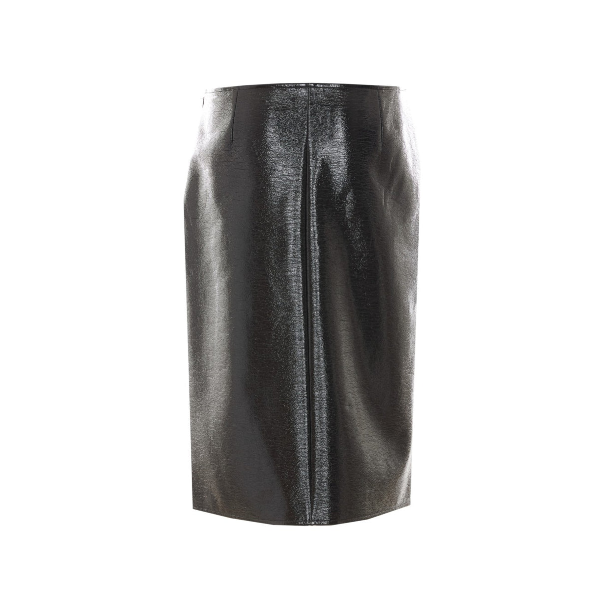 Courreges Women Vinyl Knee-Lenght Skirt