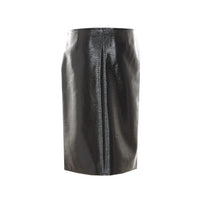 Courreges Women Vinyl Knee-Lenght Skirt