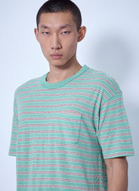 Visvim Men Jumbo Border Tee