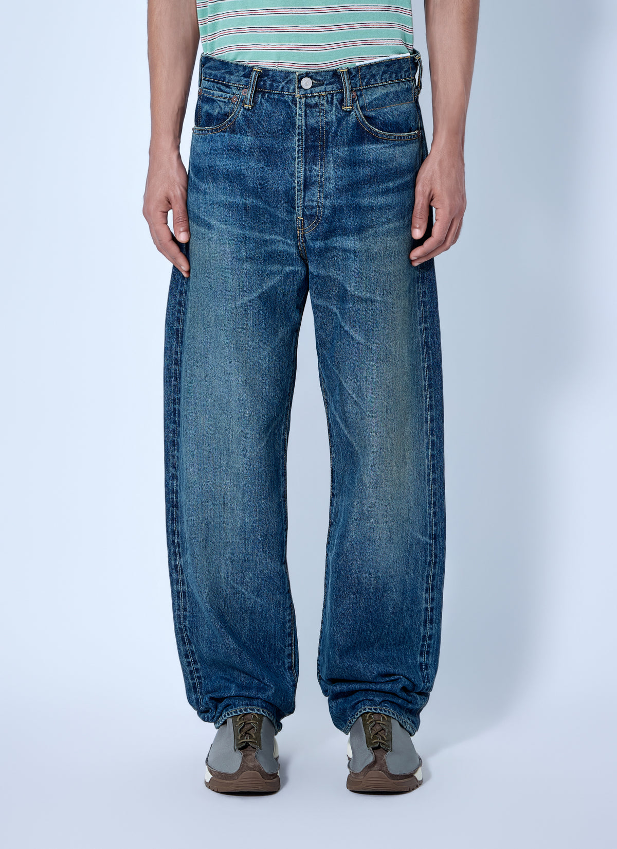 Visvim Men Social Sculpture 01 Wide-Leg Jeans
